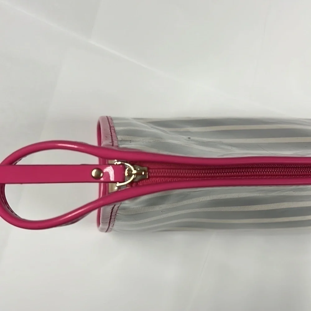 Kate Spade Large Heddy Thalia Striped Glazed Clutch Bag